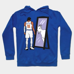 Jalen Brunson Mirror GOAT Hoodie